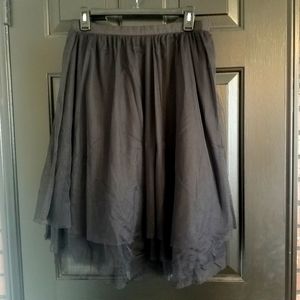 Black Tulle Skirt
